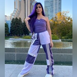 Adidas Women’s  Two-Tone Track Pants